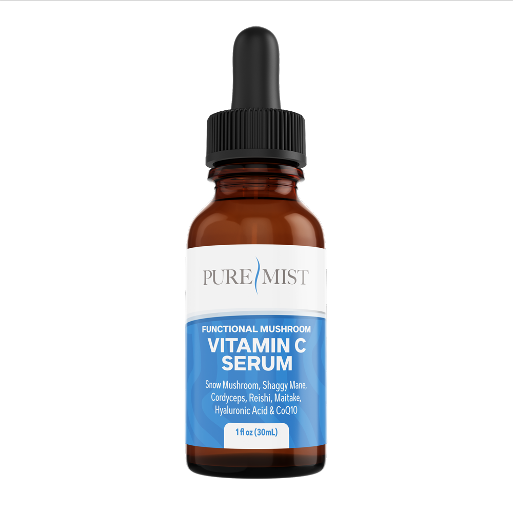 Vitamin C & Mushroom Facial Serum - Pure Mist Topicals