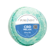 Pure Mist Topicals Relax Bath Bomb with 100mg CBD