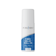 Pure Mist Topicals Relief Roll On Gel with 1,500mg CBD